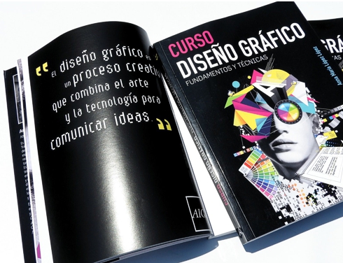 El libro Curso de Diseño Gráfico